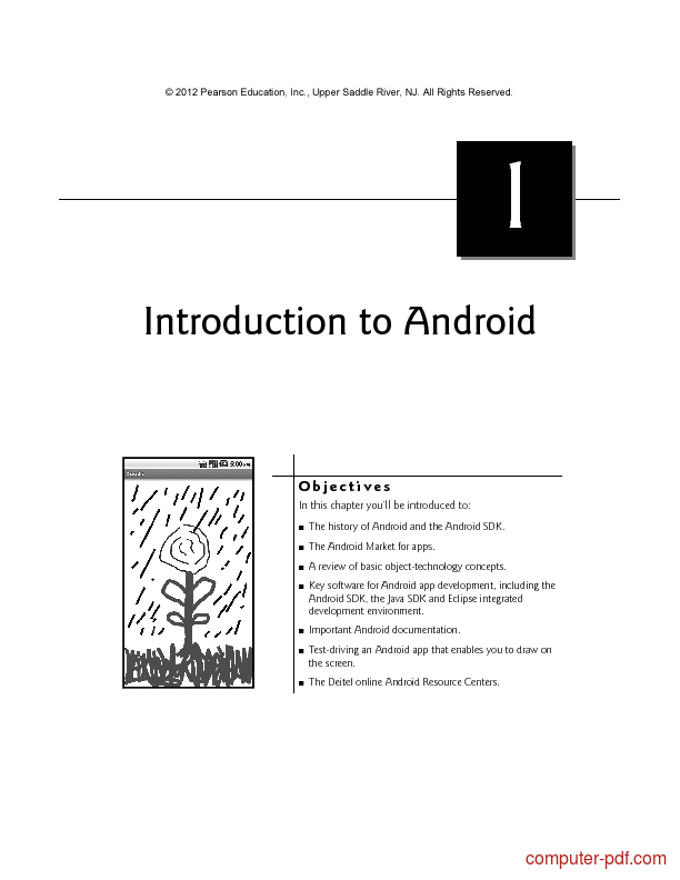 PDF Introduction to Android free tutorial for Beginners