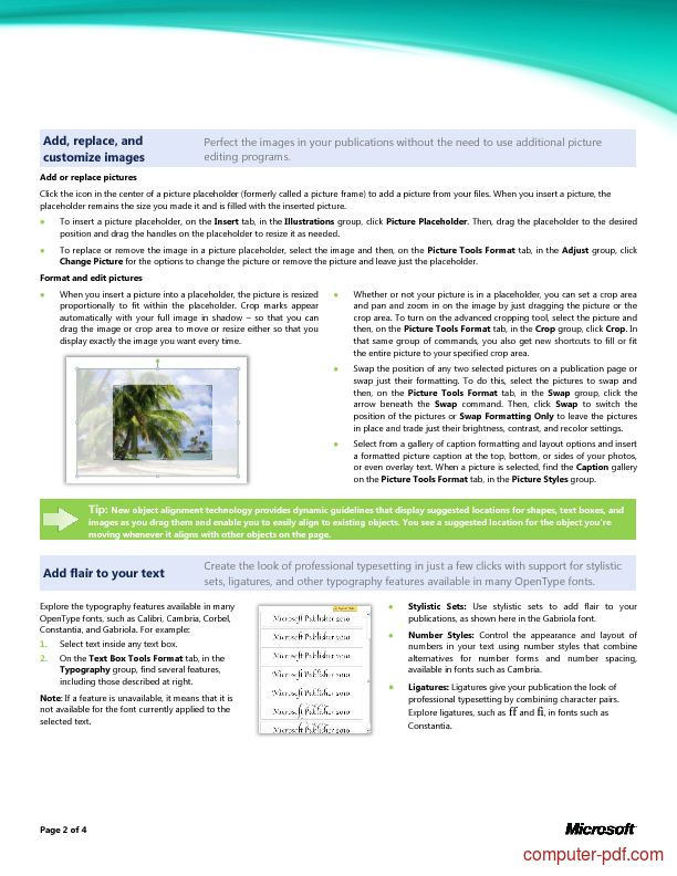Publisher Quick Start Guide - Publisher