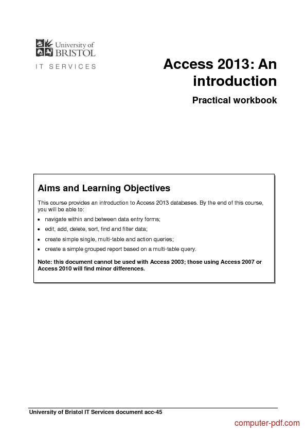 microsoft access 2013 tutorial for beginners microsoft access 2013 tutorial for beginners