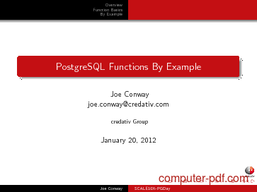 Postgresql function for loop example