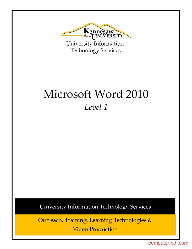 Tutorial de office 2010 pdf