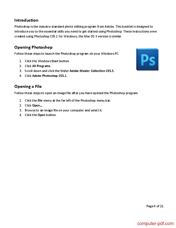 Adobe photoshop cs5 tutorials for beginners pdf free download samsung lynk reach 4.0 software download