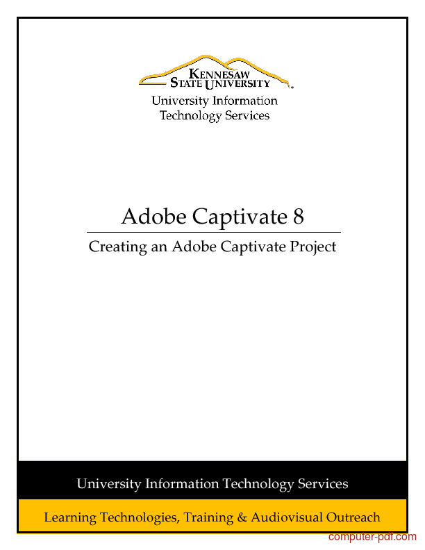 [PDF] Adobe Captivate 8 free tutorial for Beginners