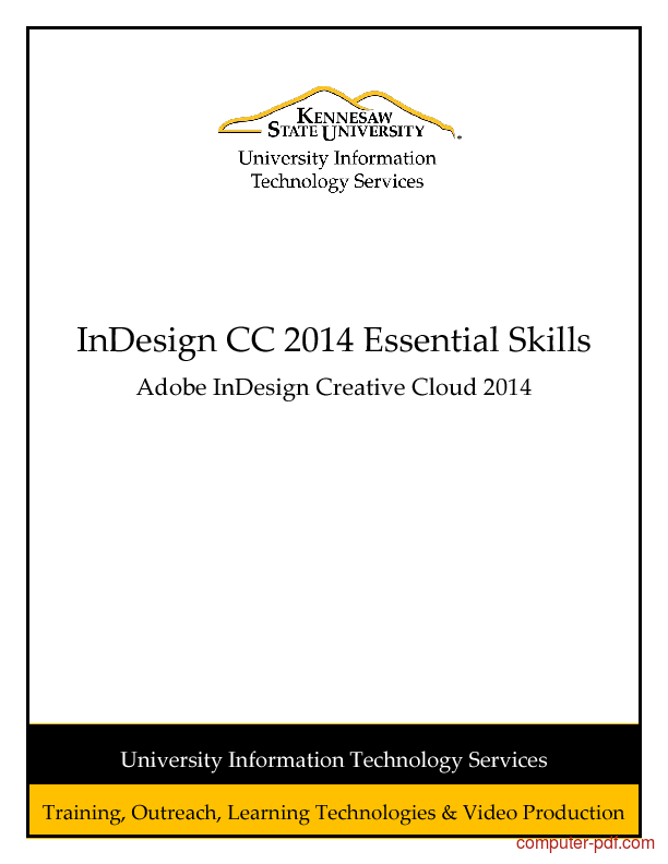 Indesign Cc 2014 Indesign Cc 2014