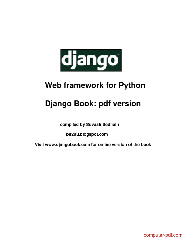 Django Framework Free Download