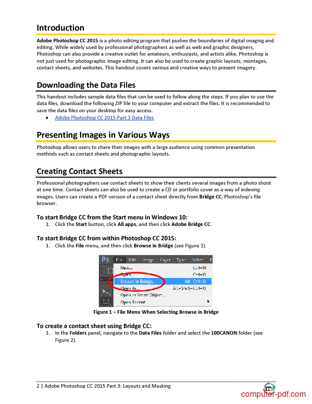 photoshop cc tutorials pdf free download
