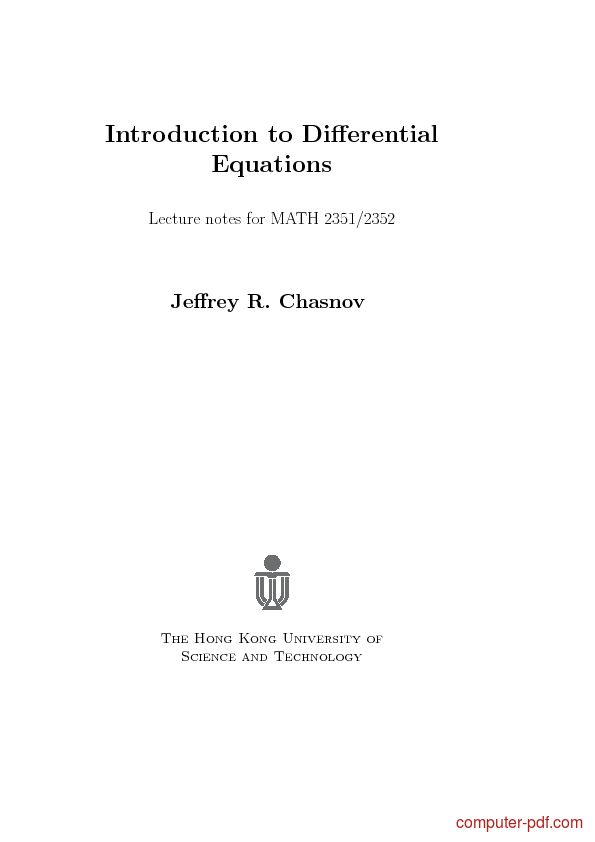 Differential equation reviewer pdf files