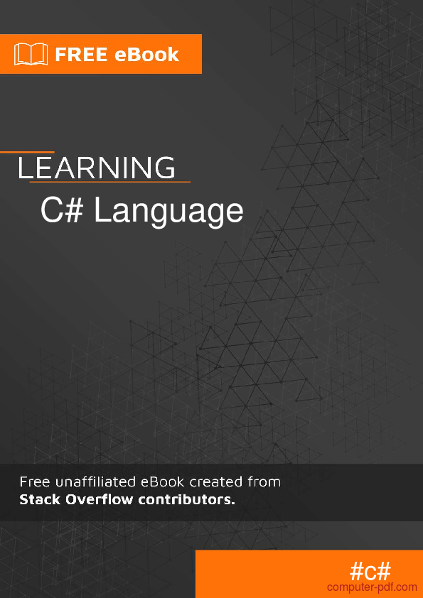Download c# tutorial pdf + code samples deluge windows download