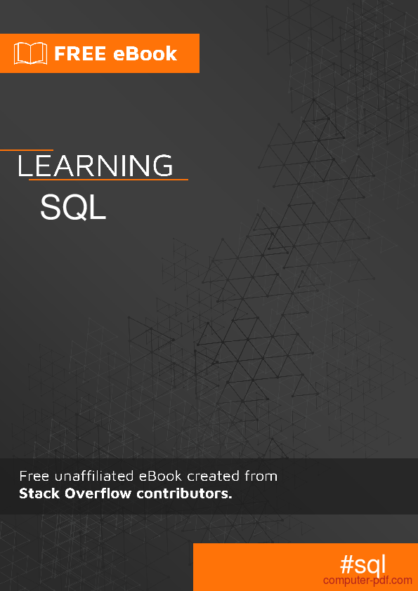 [PDF] Learning SQL free tutorial for Beginners