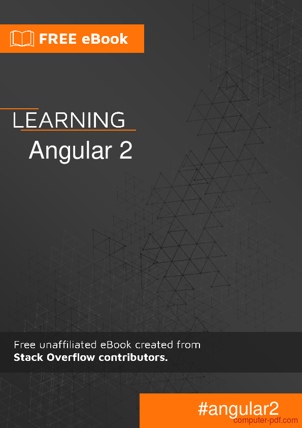 [PDF] Learning Angular 2 free tutorial for Beginners