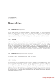 Pdf Introduction To C Exercises With Solutions Free Tutorial For Beginners