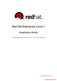 install red hat enterprise linux 7