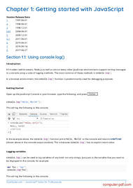 [PDF] JavaScript Notes for Professionals book free tutorial for Beginners