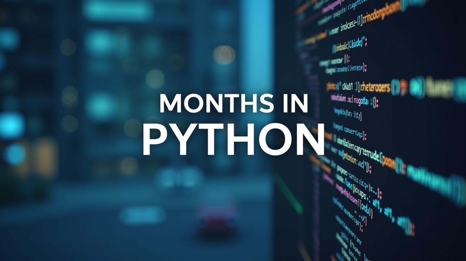Months in Python: A Comprehensive Guide
