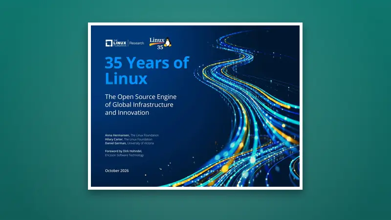 35 Years of Linux: Master the Open Source Engine of Innovation — PDF cover