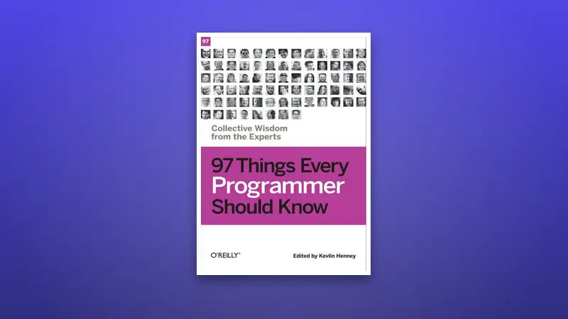 97 Things Every Programmer Should Know — Free PDF — PDF cover