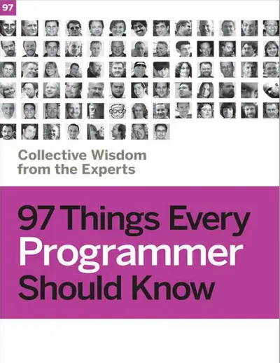 Cover of the 97 Things Every Programmer Should Know PDF