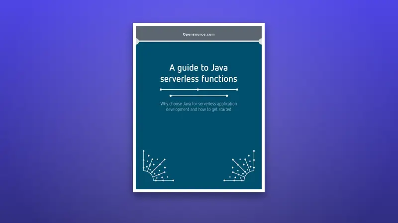 A PDF Guide to Java Serverless Functions — PDF cover