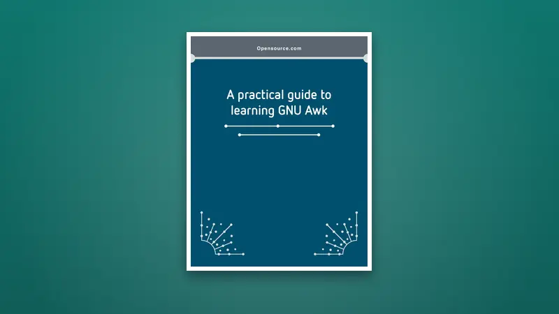 A Practical PDF Guide to Learning GNU Awk — PDF cover