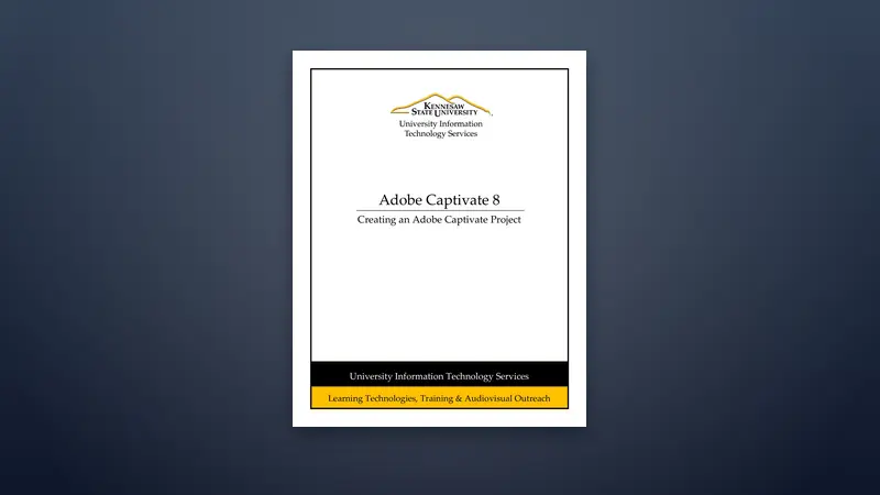 Mastering Adobe Captivate 8: A Complete Guide — PDF cover