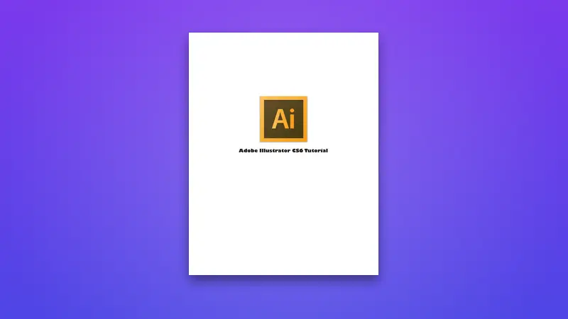 Adobe Illustrator CS6 Tutorial: Master Graphic Design Skills — PDF cover
