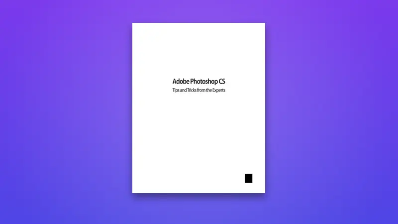 Adobe Photoshop CS Tips and Tricks — Free PDF — PDF cover