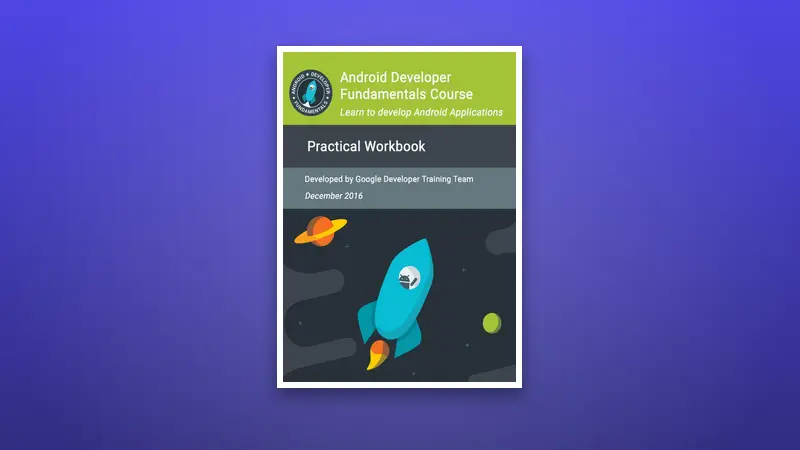 Android Developer Fundamentals PDF Course — PDF cover