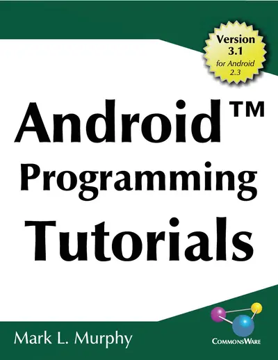 Cover of the Android Programming Tutorials PDF