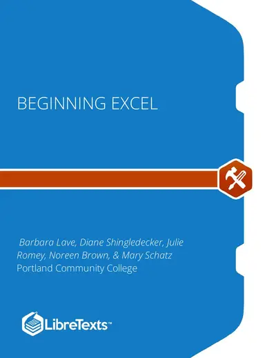 Cover of the Beginning Excel 2019 PDF