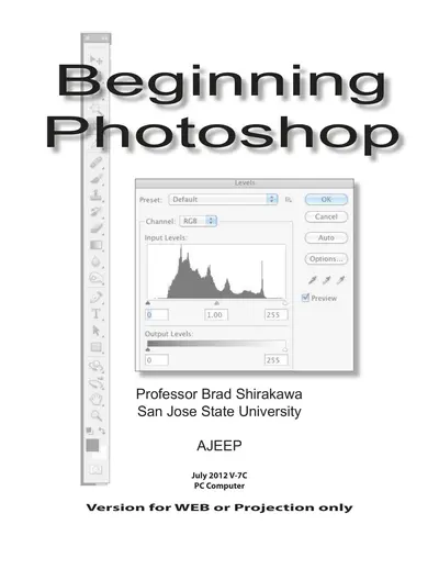 Cover of the Beginning Photoshop PDF