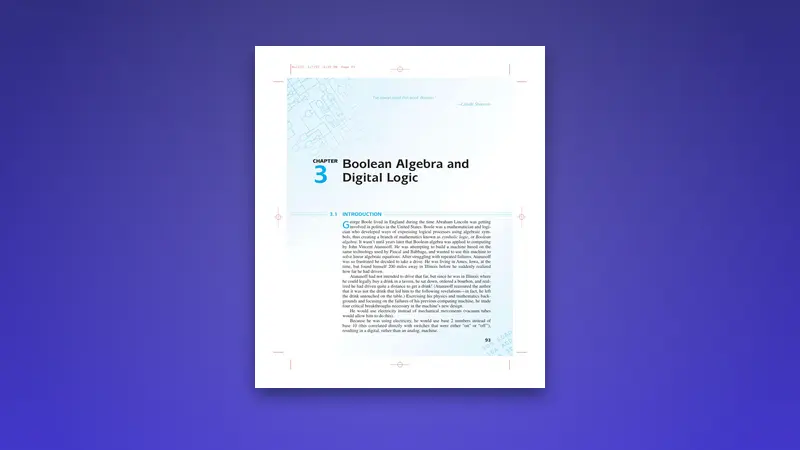 Boolean Algebra and Digital Logic Fundamentals — PDF cover