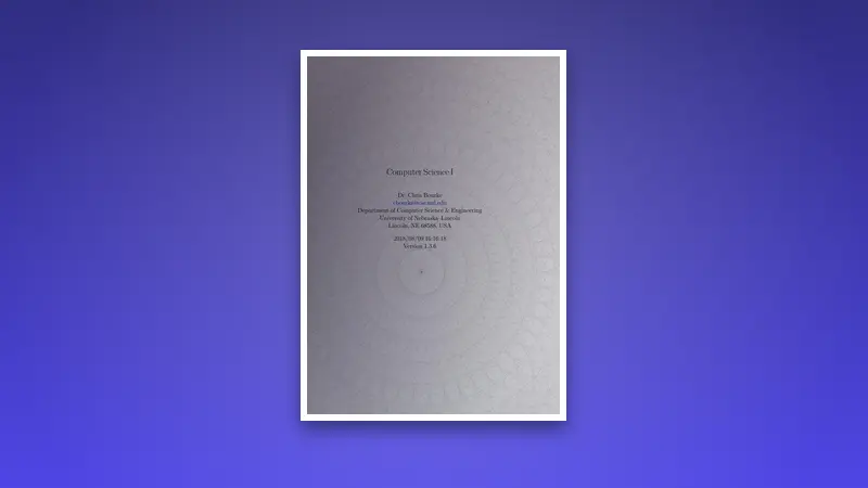 Complete Guide to Computer Science I Fundamentals — PDF cover