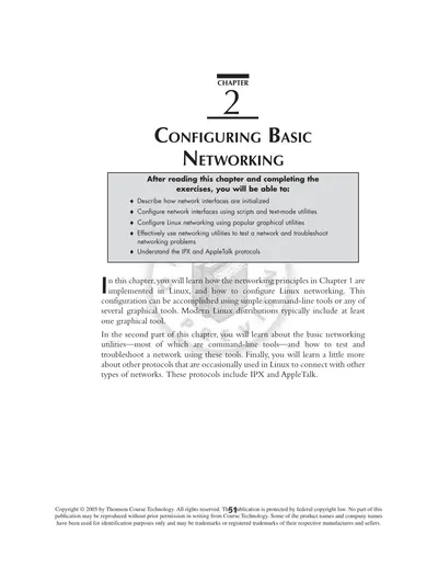 Cover of the Configuration Basic Networking PDF