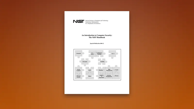 An PDF Introduction to Computer Security — PDF cover