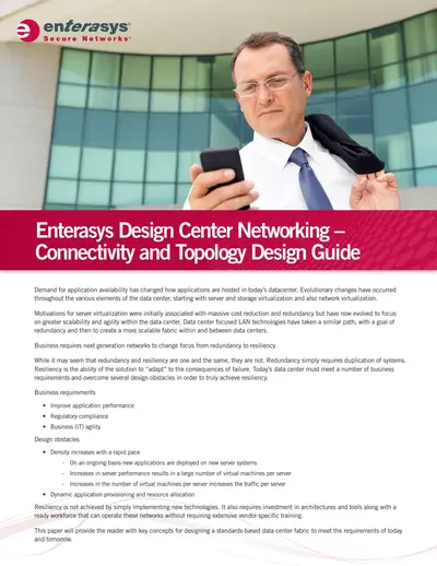 Data Center Network Design — free PDF cover