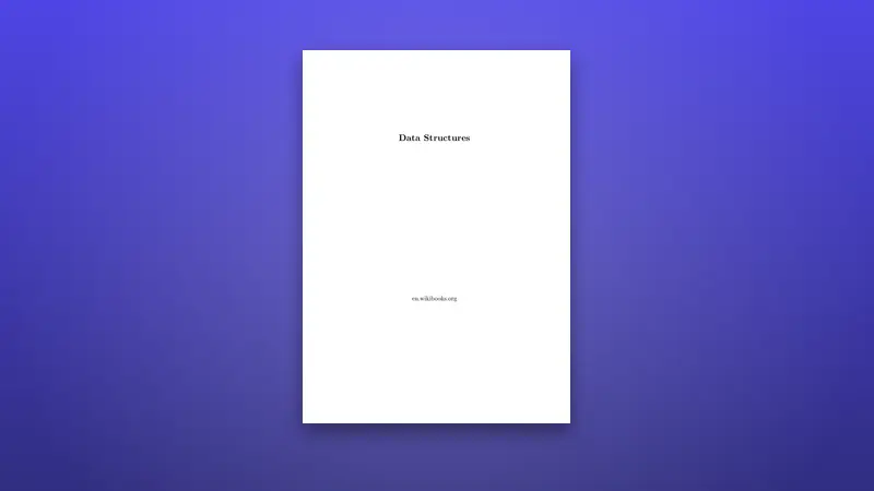 Data Structures: Complete Beginner's Guide to Programming — PDF cover