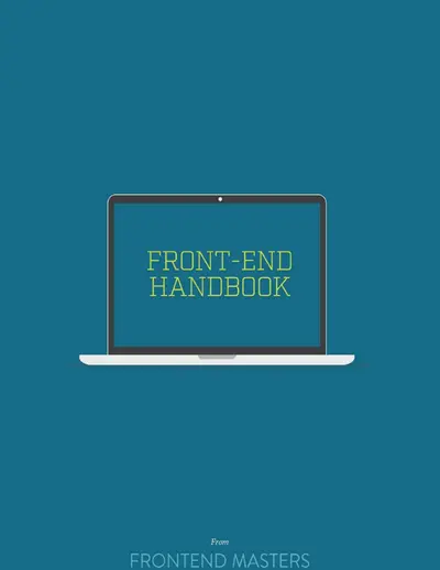 Cover of the Front-End Developer Handbook PDF