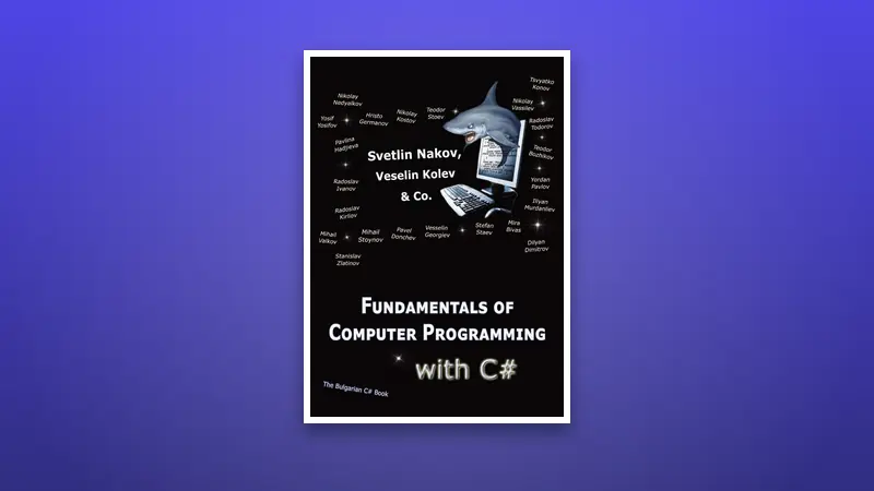 Fundamentals of Computer Programming with C# — PDF cover