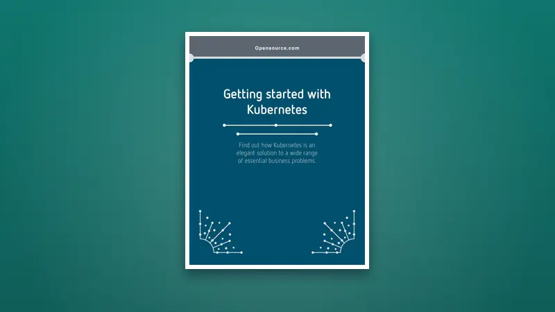 Getting started with Kubernetes — Free PDF — PDF cover