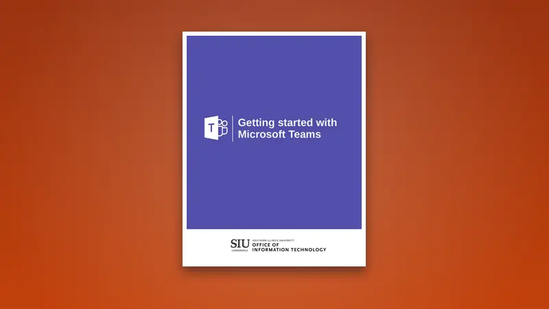 Getting started with Microsoft Teams — Free PDF — PDF cover