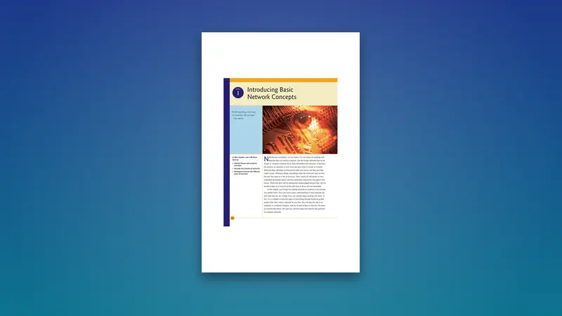 Introducing Basic Network Concepts — Free PDF — PDF cover