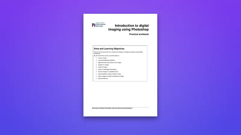 Introduction to Digital Imaging — PDF cover