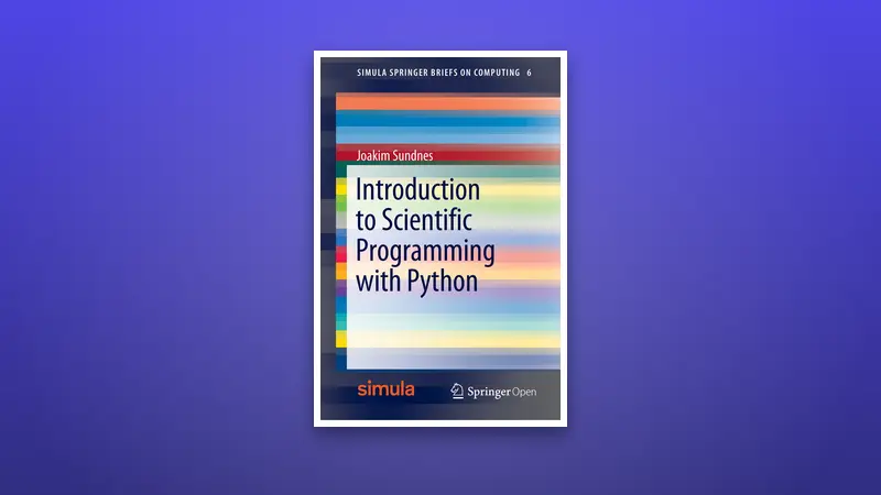PDF Introduction to Scientific Programming with Python — PDF cover
