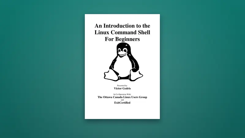 An PDF Introduction to the Linux Command Shell — PDF cover