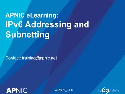 IPv6 Addressing and Subnetting — free PDF cover