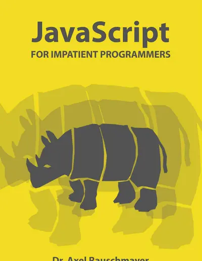 JavaScript for impatient programmers — free PDF cover