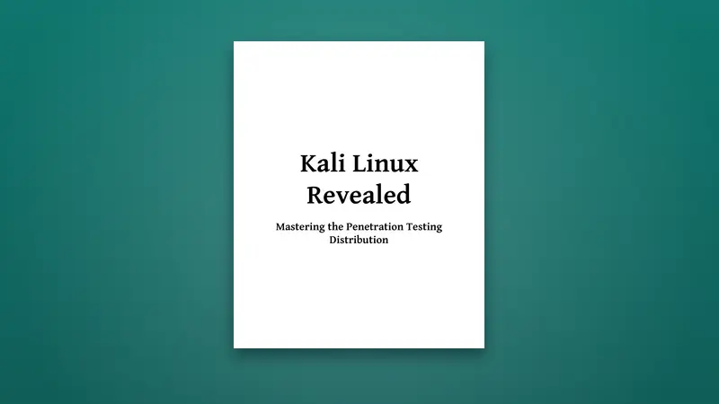 Kali Linux Revealed PDF: Master Essential Security Skills — PDF cover