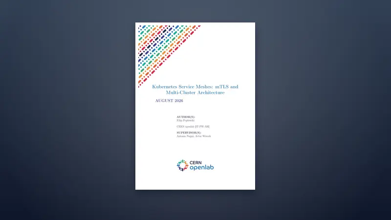 Kubernetes Service Meshes: mTLS and Multi-Cluster Architecture PDF — PDF cover