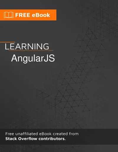 Learning AngularJS — free PDF cover