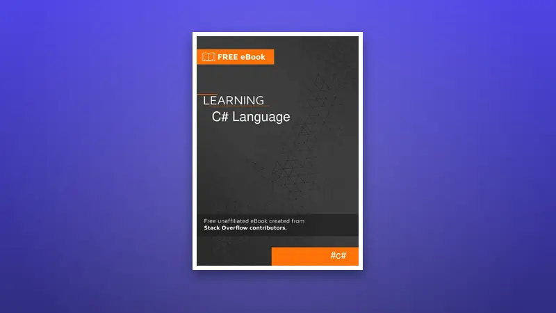 Learning C# Language PDF: Concepts & Applications — PDF cover